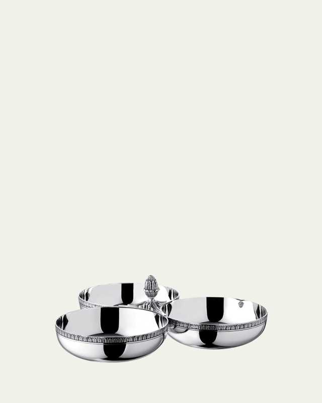 Malmaison Triple Bowl Server